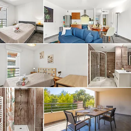 Appartamento Apprt 2 Cham, Proche Du Centre, Wifi, Climatisation, San Giovanni Saint-Raphaël